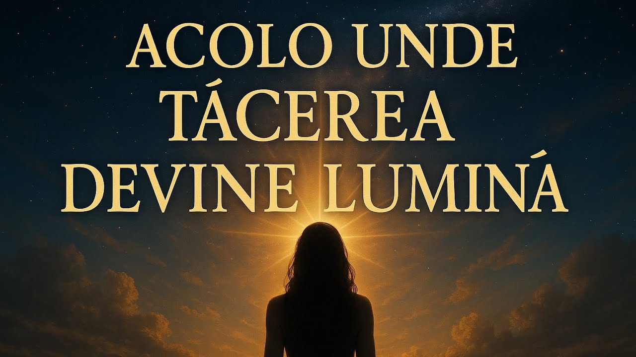 Acolo Unde Tăcerea Devine Lumină – Muzică pentru Suflet ✨