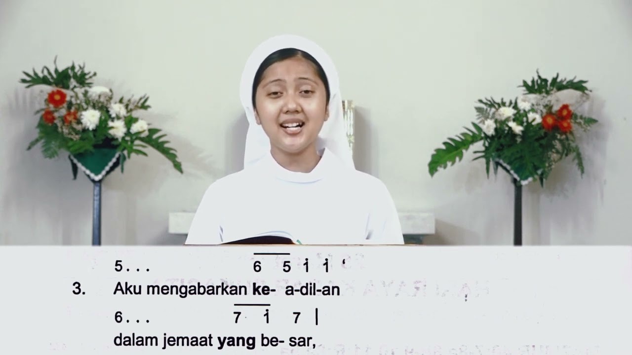 MAZMUR TANGGAPAN  HARI RAYA KABAR SUKACITA (Edisi Baru)