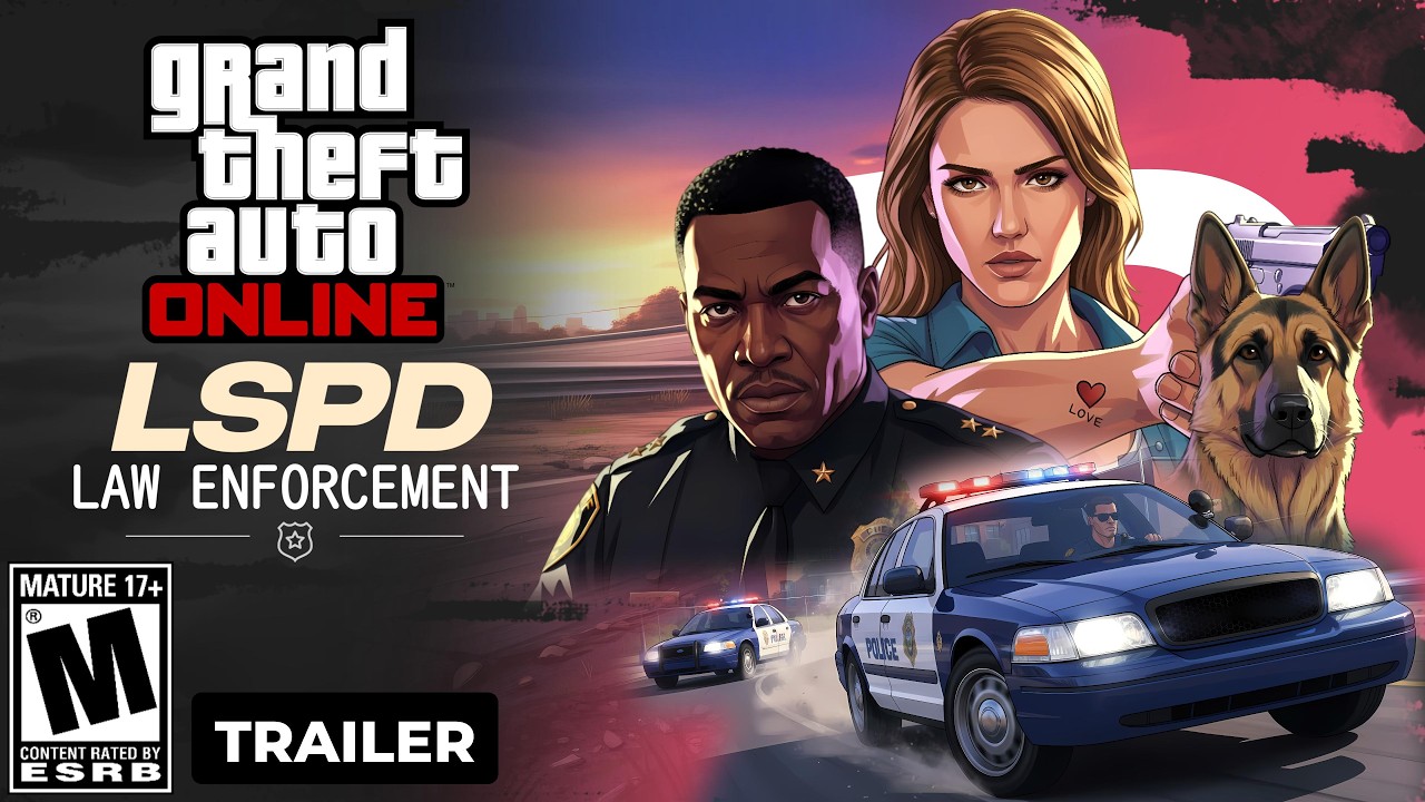 GTA Online: Law Enforcement LSPD - Trailer