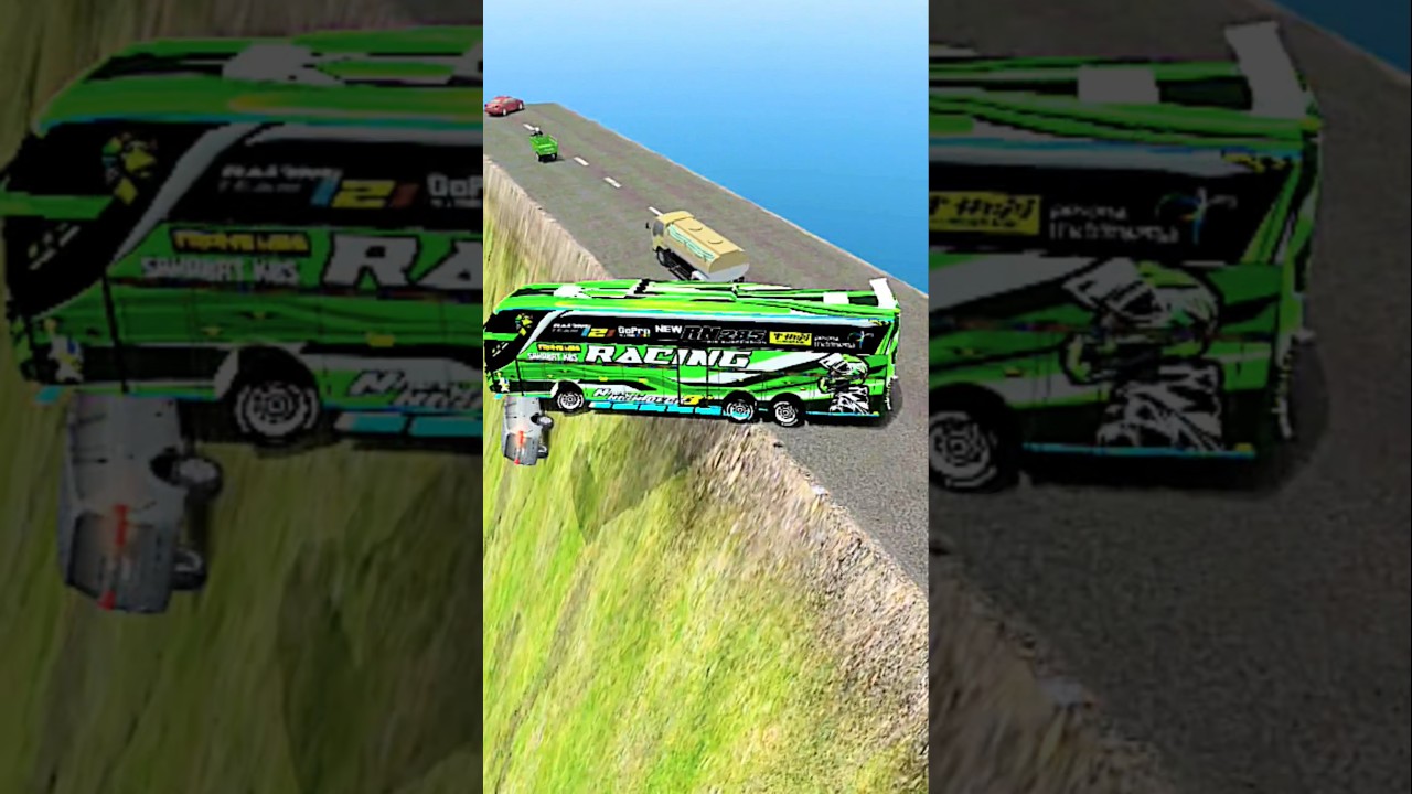 Bus gaming #bus simulator indonesia #shorts