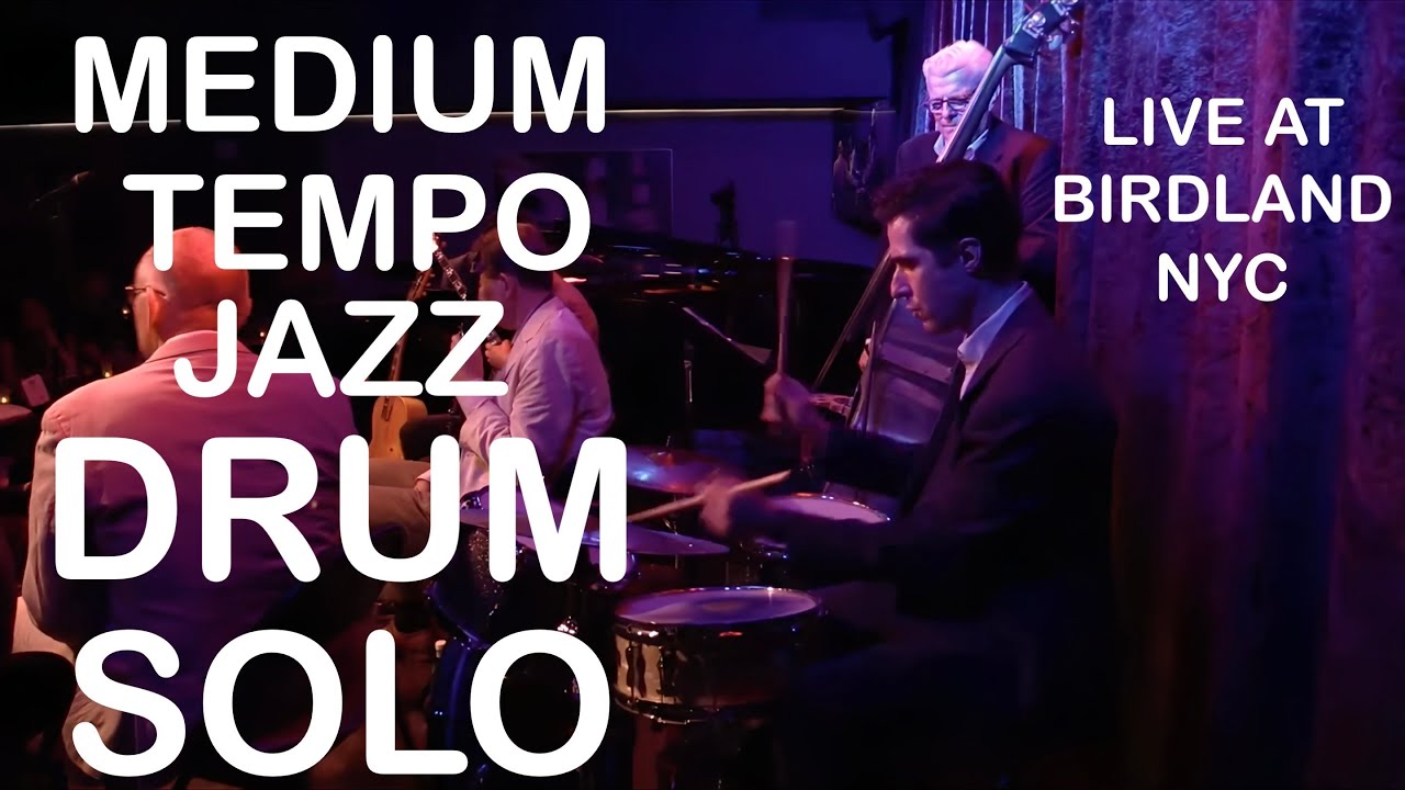 Drum Solo influenced by Gene Krupa, Zutty Singleton and Sid Catlett