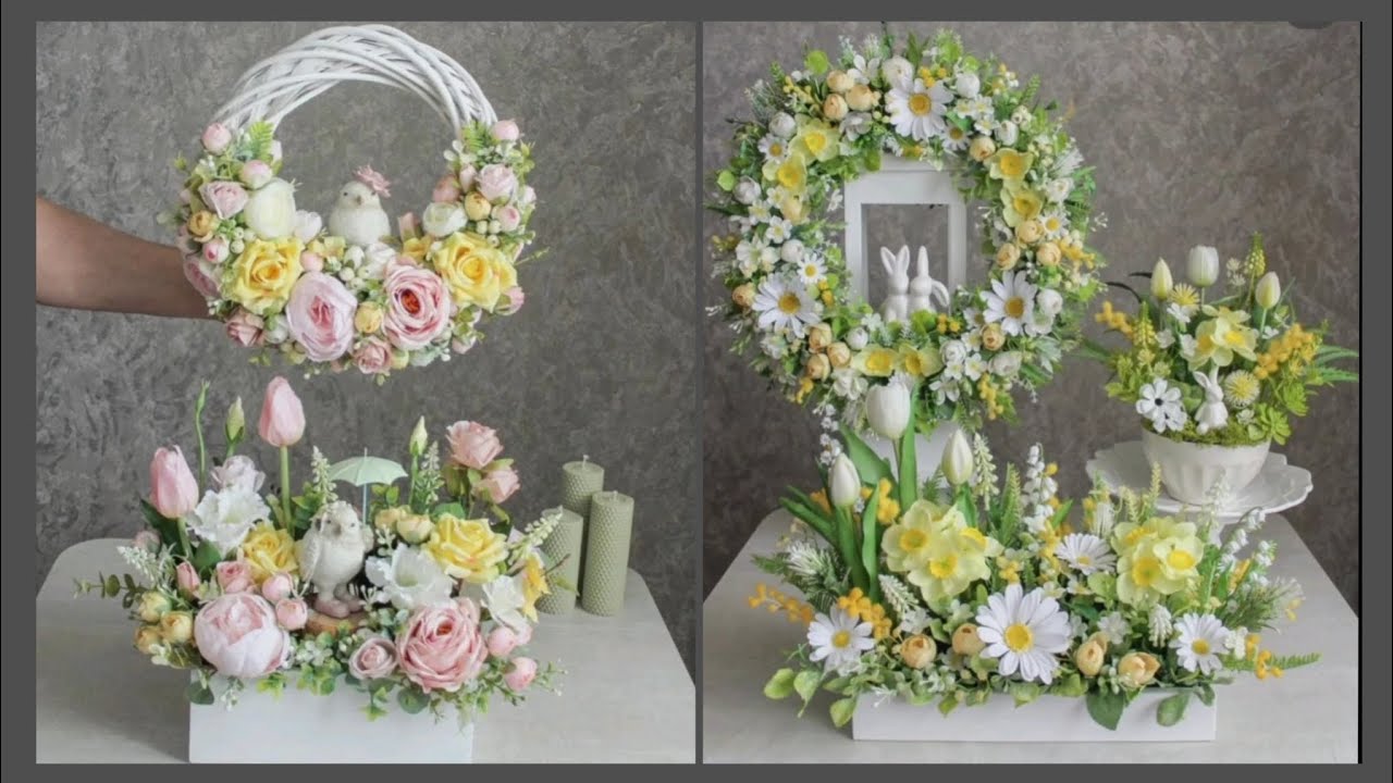 100 beautiful Spring Easter set Centerpiece Ideas #diy #decoration #interior 