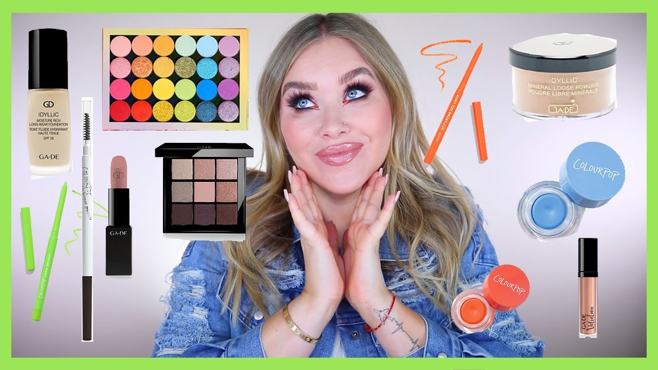 Все лицо ПЕРВЫХ ВПЕЧАТЛЕНИЙ 💕I Colourpop, GA-DE