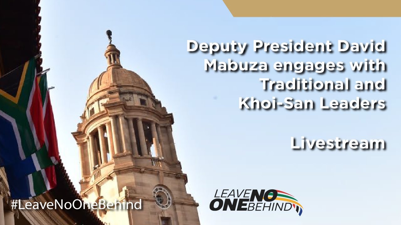 Engagements with Traditional Leaders | North West 2022 | Livestream | Presidency ZA