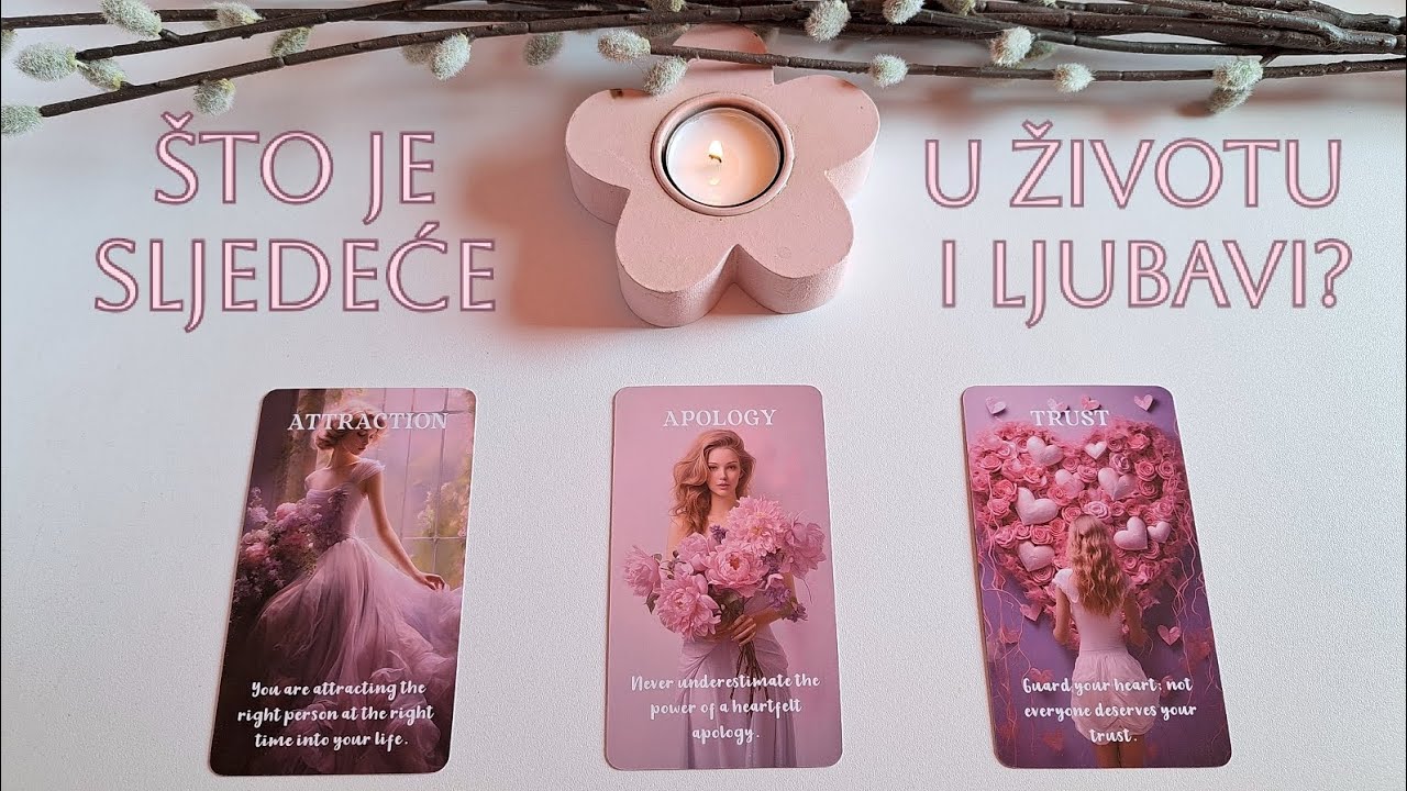 🌸 Što je sljedeće u LJUBAVI i ŽIVOTU? 🌺 Izaberi kartu - Tarot čitanje