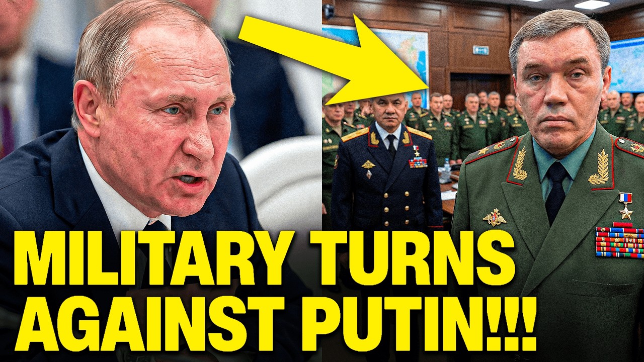 Путин получает грубое пробуждение, когда военный лидер отворачивается от него