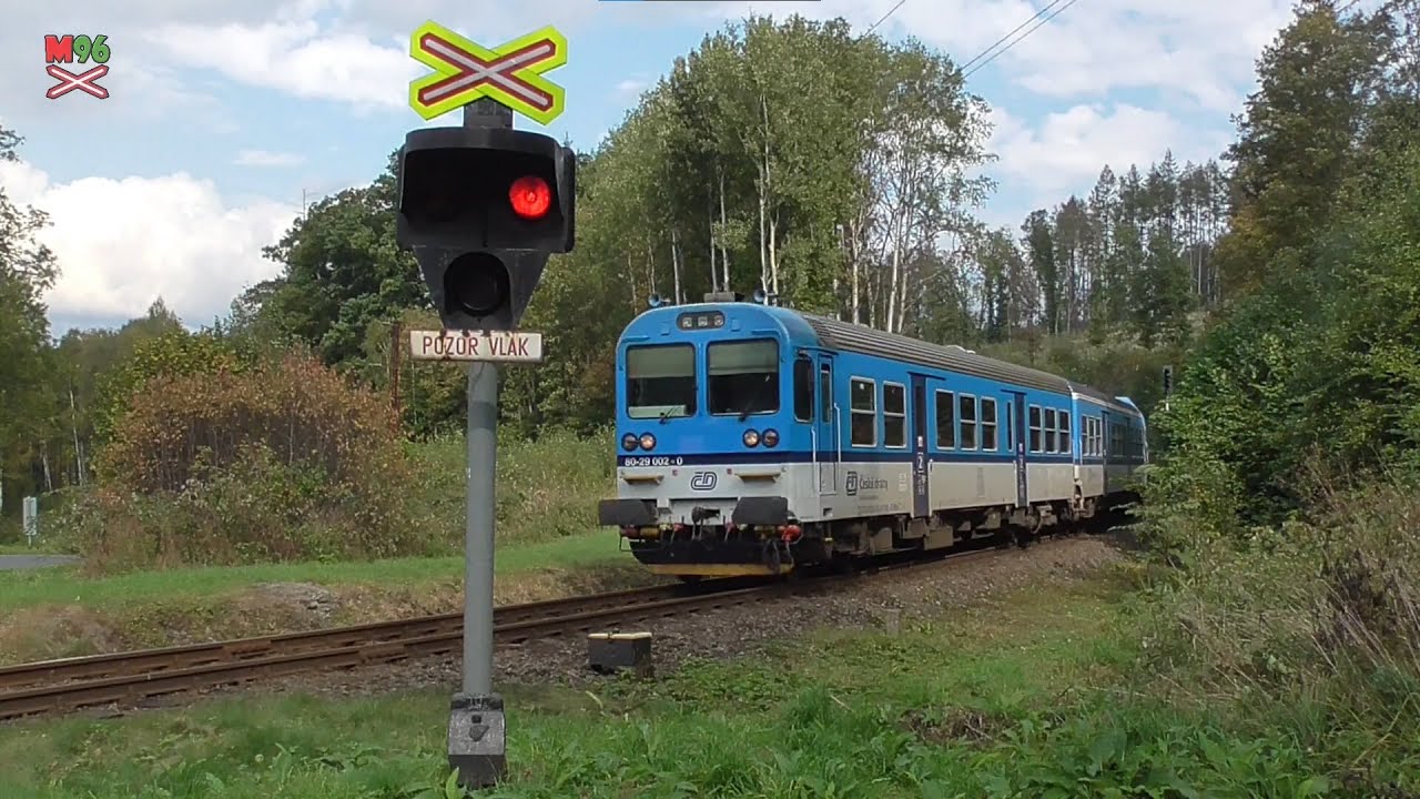 Železniční přejezd Milotice nad Opavou #2 [P7565] - 10.10.2020 / Czech railroad crossing