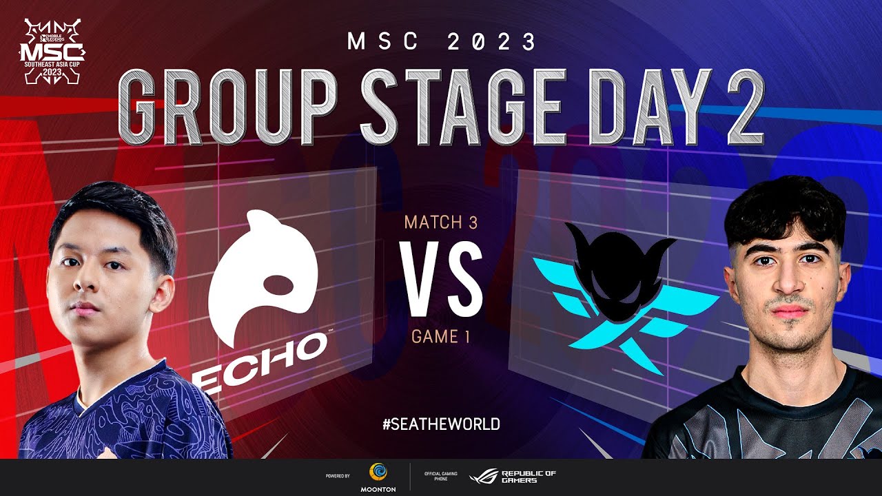 [EN] MSC Group Stage Day 2 | ECHO VS FIRE FLUX IMPUNITY | Game 1