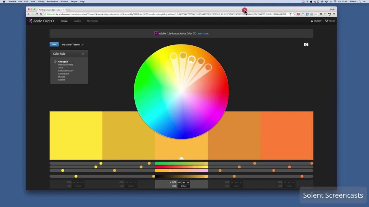 Adobe colour