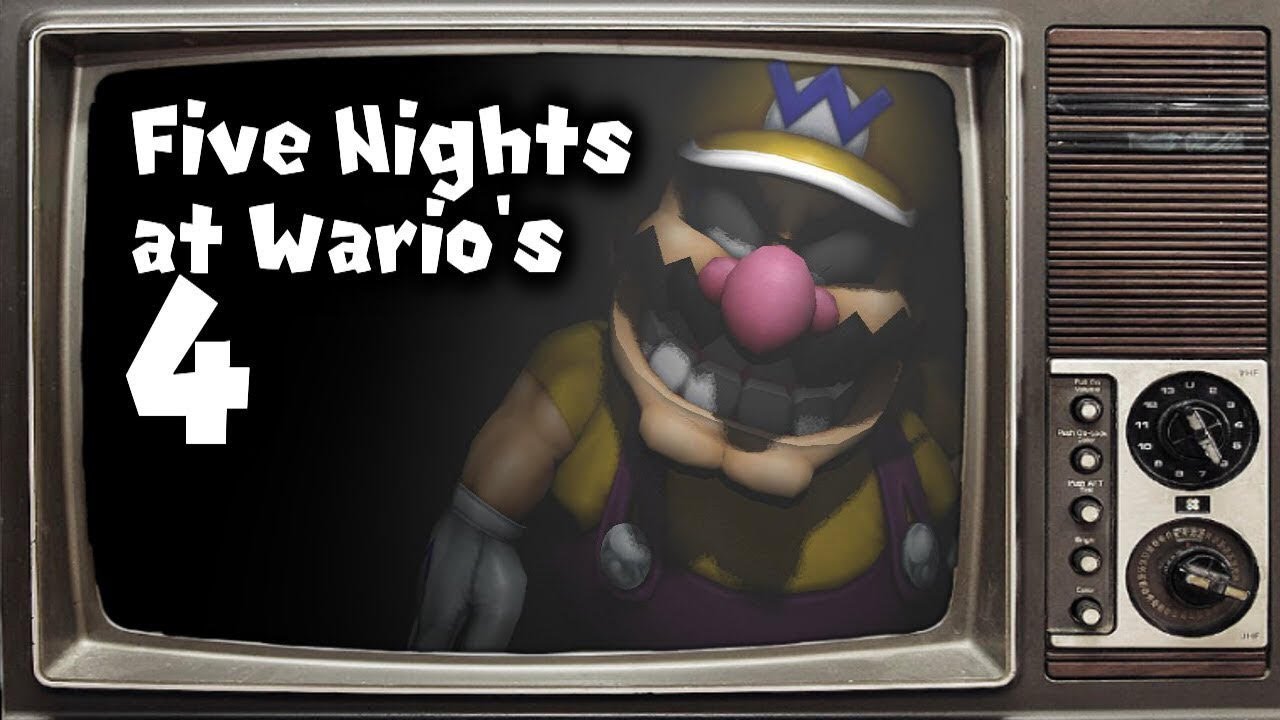 Five Nights At Wario's 4 (PC) - Part 2 - Nights 4-5 (No Commentary)