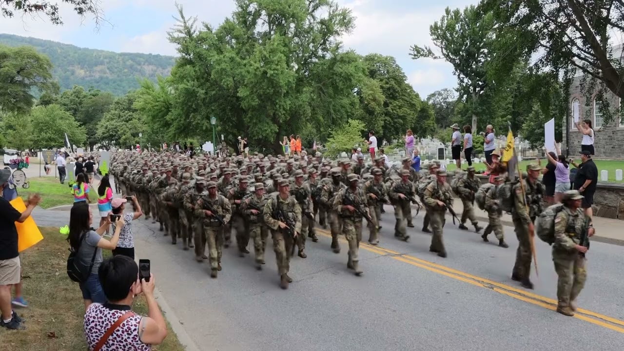 USMA West Point Class of 2026 March Back