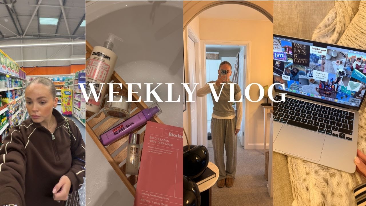 WEEKLY VLOG - new skincare, pasta recipe, B&M trip, parcels & more!