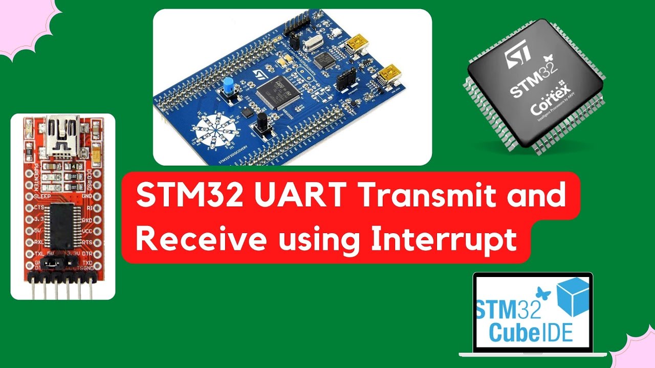 How to Receive UART Serial Data Using STM32 With Interrupt