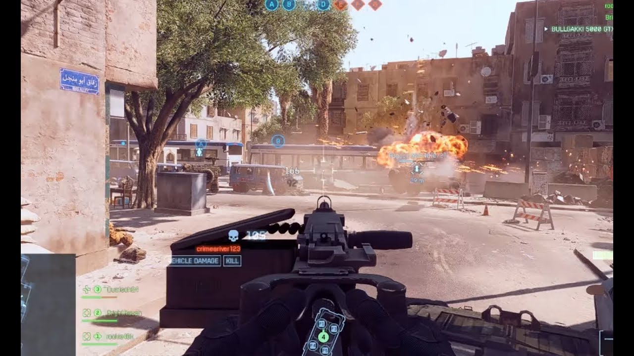 PATTON STYLE - STRAIGHT UP THE GUT