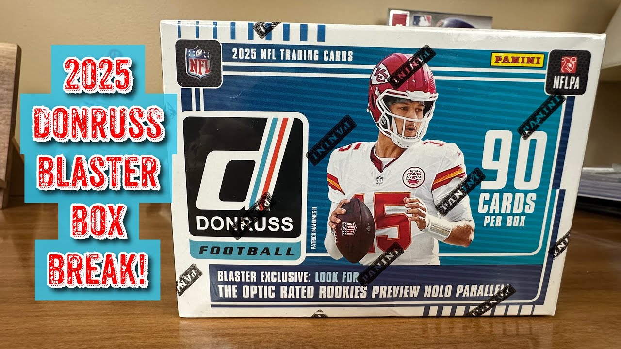 2025 Donruss Football Blaster Box Break