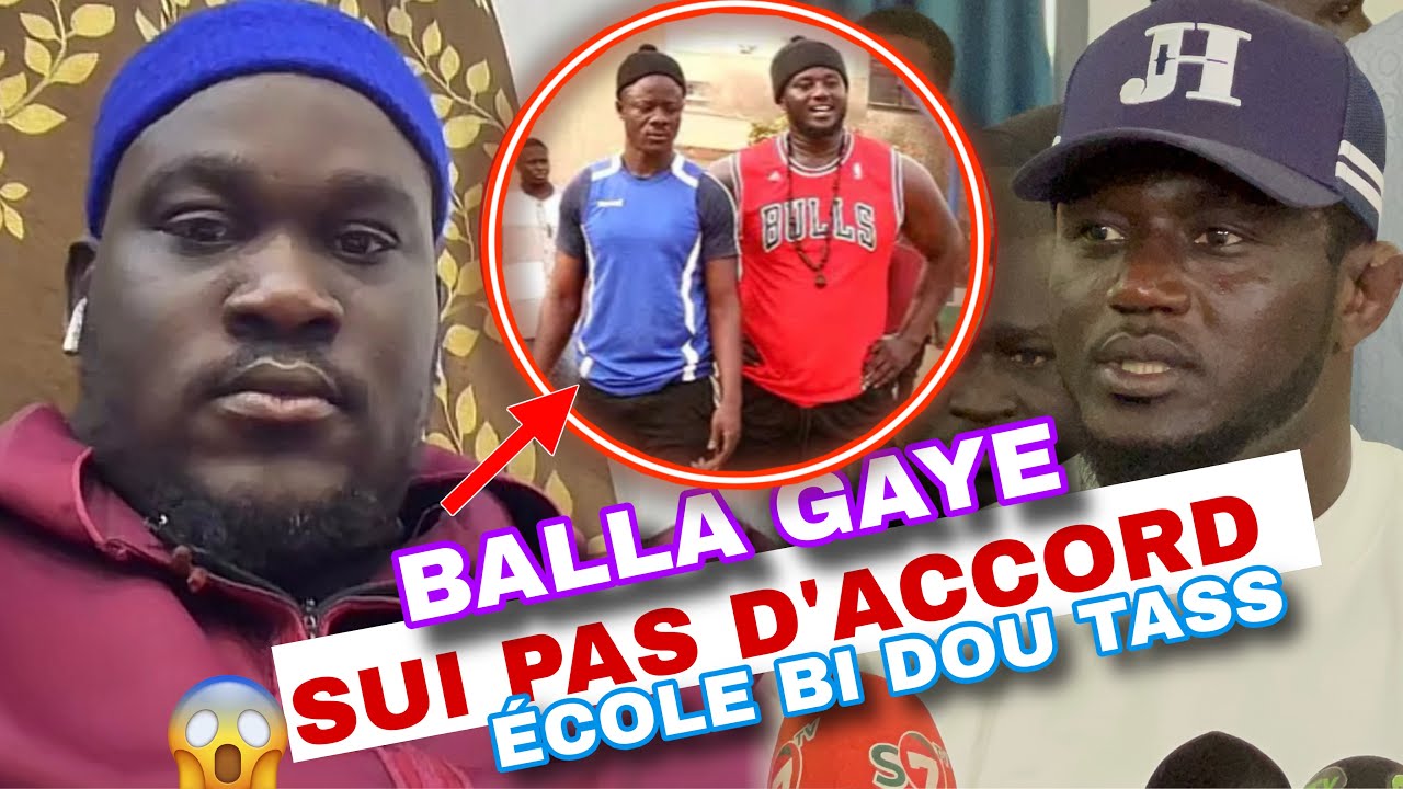 Fils de Balla réagir Balla Gaye li mo tax mou déf academy bi😱école de lutte Balla Gaye dou tass..