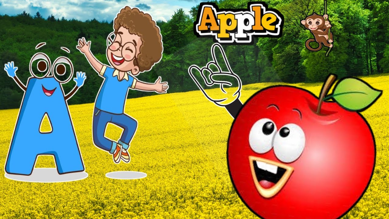 Kindergarten Study zone/Toddler Tone/Children Fun with learn ABCD/A for Apple/Tiny Tots/