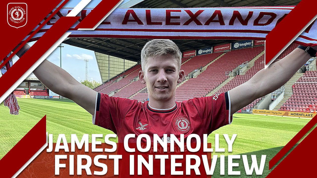 NEW SIGNING | Connolly Comes To Crewe!