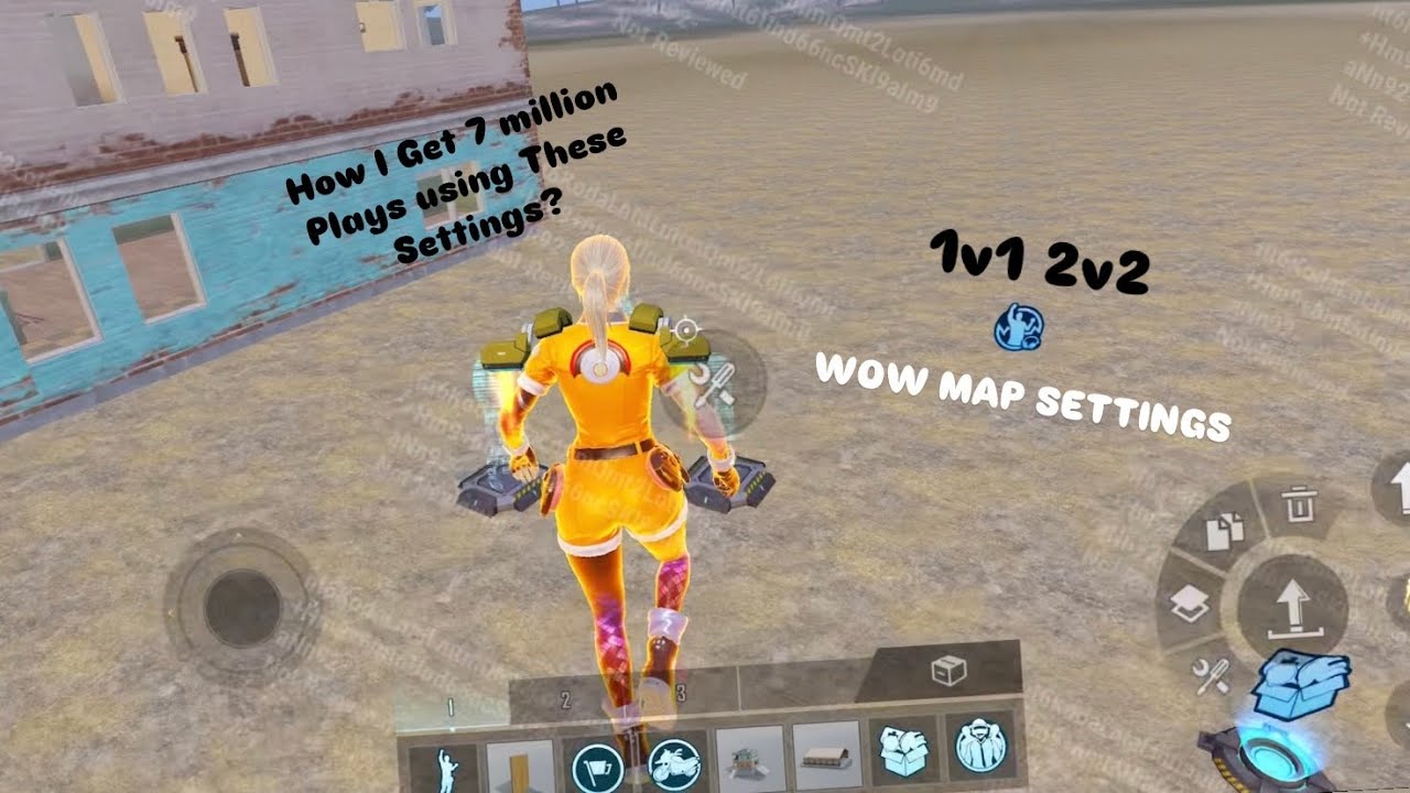 How To Make 1v1 2v2  WOW Map Start Without Room Card In PUBG Mobile l X WOW PUBG