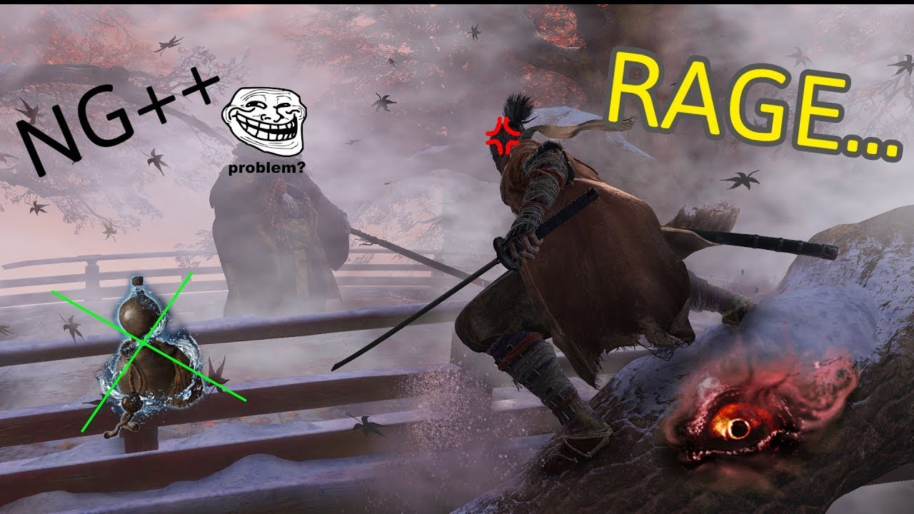 THIS IS SO HARD!!! - Corrupted Monk Boss Fight [NG++/No Heal/Bell Demon] - Sekiro Shadows Die Twice