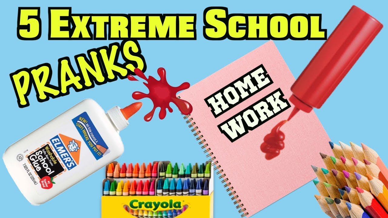 5 Extreme Pranks You Can Do At School On Friends and Teachers - HOW TO PRANK | Nextraker