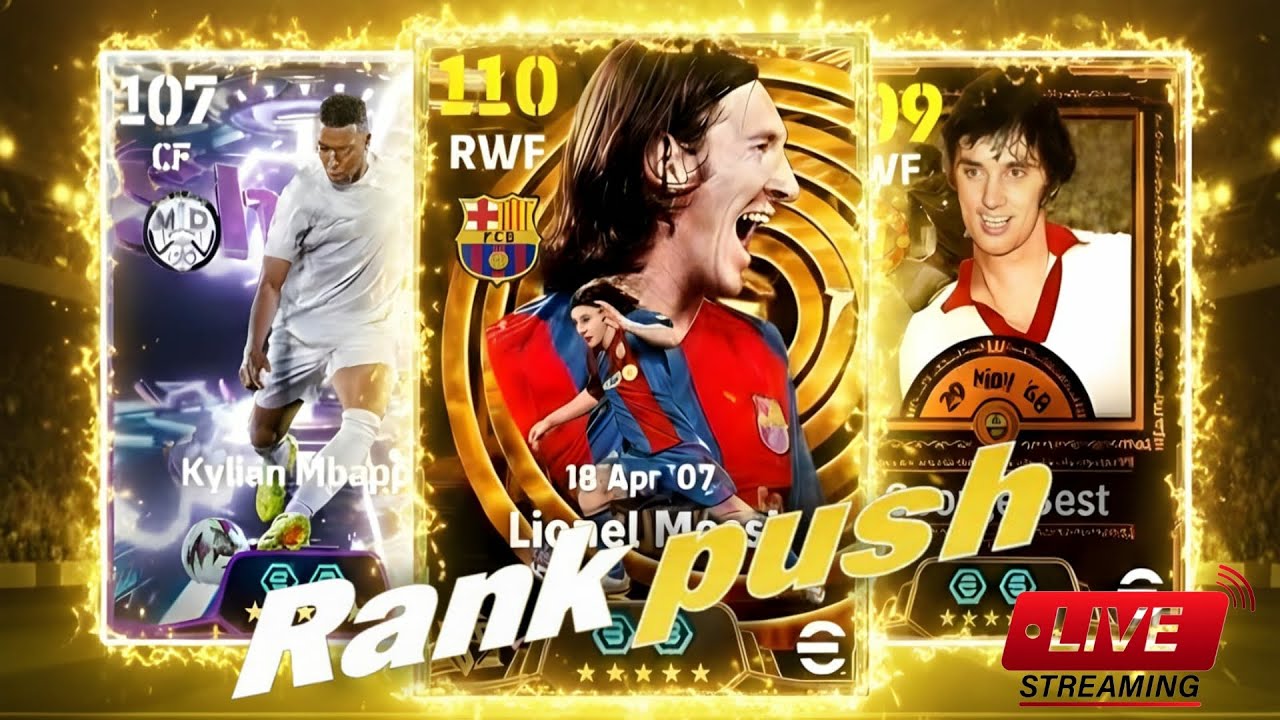 🔴 eFootball 26 Mobile LIVE 🔴 Let’s Try New Cards 🔥 + Division Rank Push ✅ 