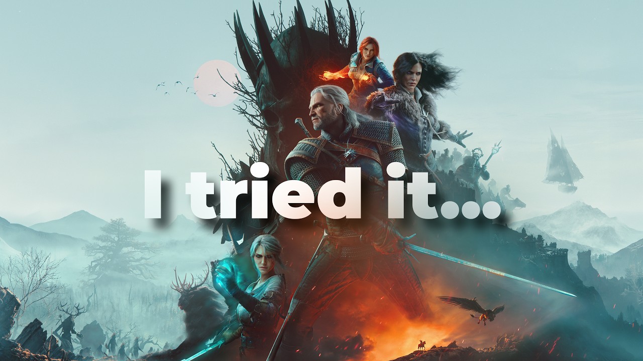 I tried 'The Witcher 3: Remastered' early...