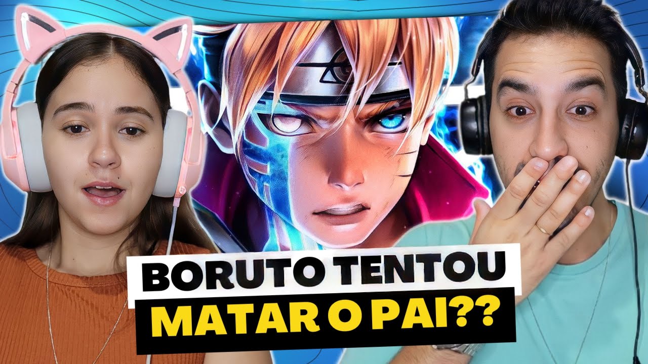 O QUE ACONTECEU COM ELE?? | Reagimos a ♪ Boruto Uzumaki | Karma | AniRap | React em Casal 🔥