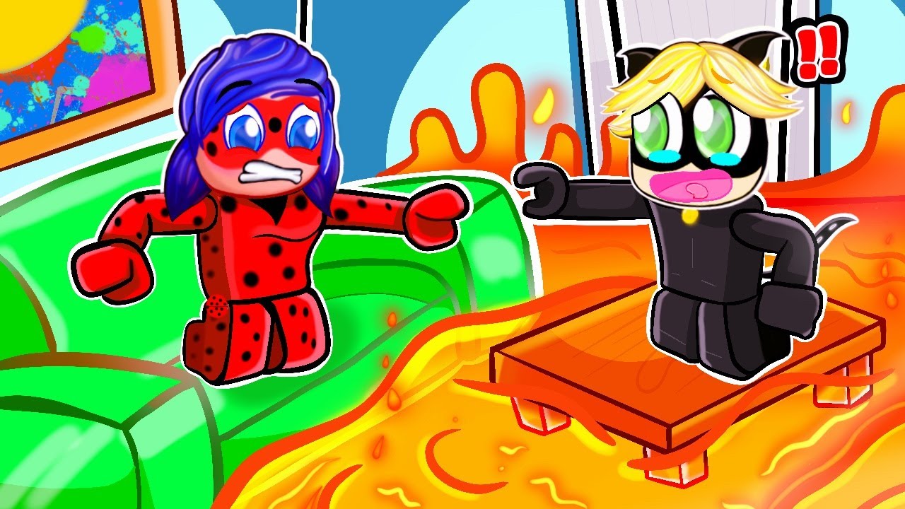 ПОЛ — ЭТО ЛАВА В Roblox!