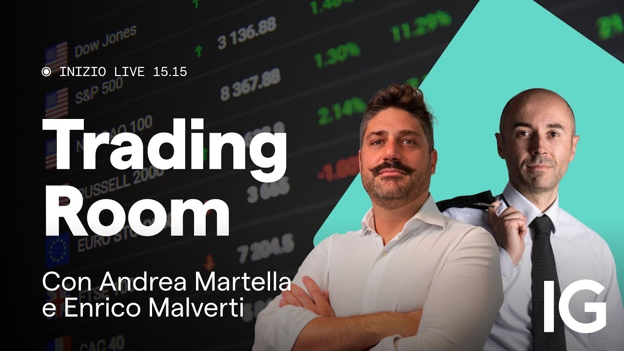 Live Trading con Enrico Malverti e Andrea Martella | IG Trading Room del 12.01.2026