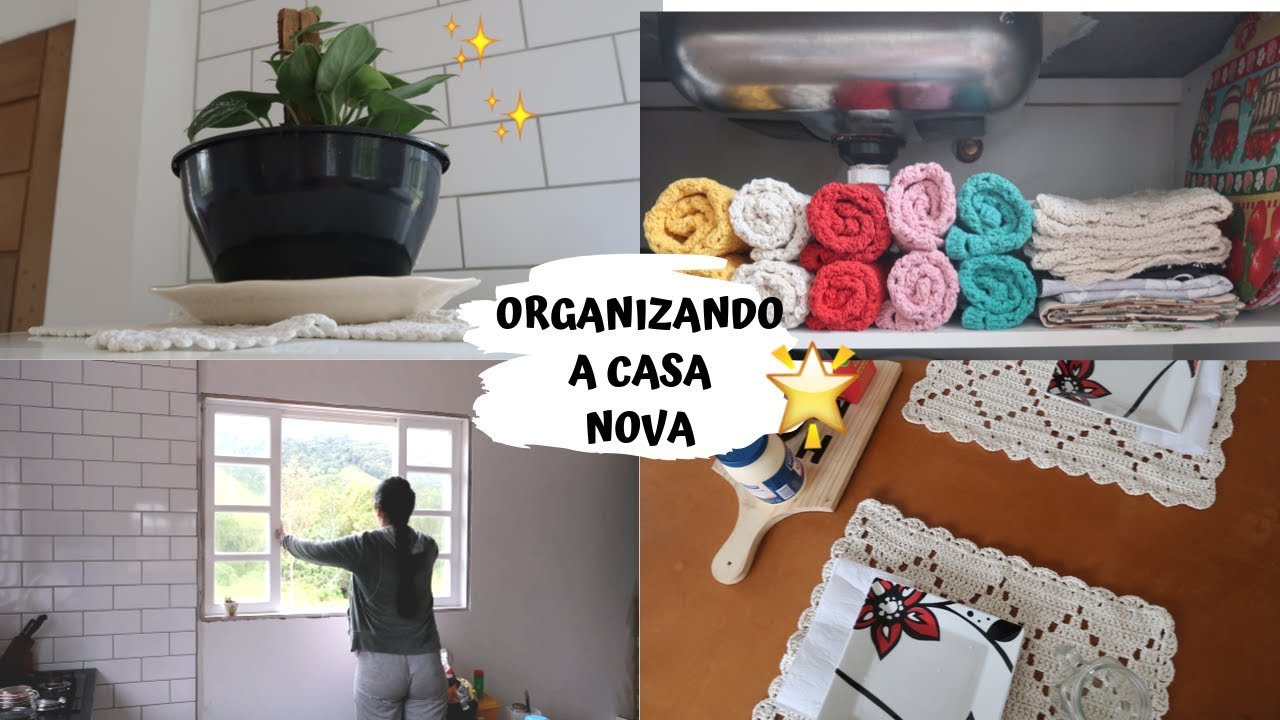 COZINHA JÁ ESTÁ NO LUGAR! mas não consegui lavar roupa  ♥ Greice Brigido