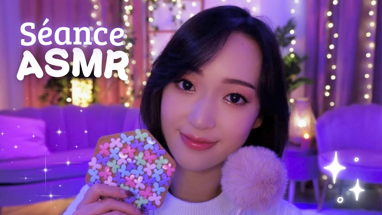 Séance ASMR pour t'aider à dormir ce soir 🌙 11 déclencheurs