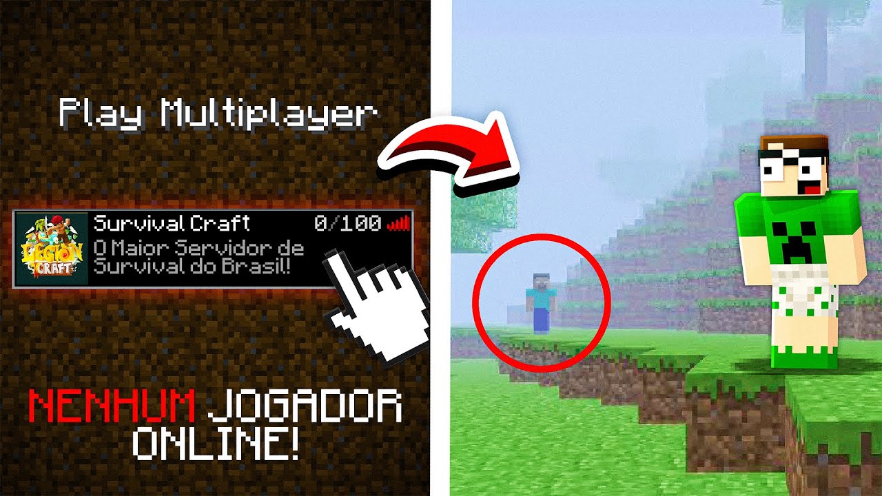 entramos em SERVIDORES ABANDONADOS de Minecraft e descobrimos algo INCRÍVEL!