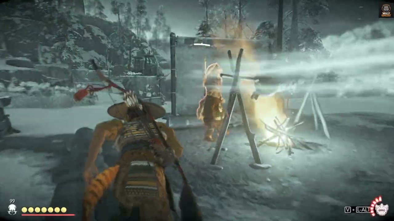 Ghost of Tsushima | Relentless Combat & Stealth with Prowling Tiger Kit in Samurai Clan Armor