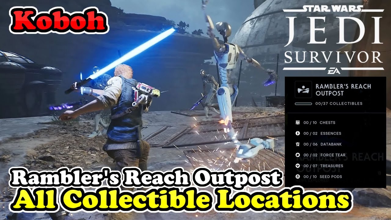 Rambler's Reach Outpost All Collectible Locations Star Wars Jedi Survivor (Koboh Collectible Guide)