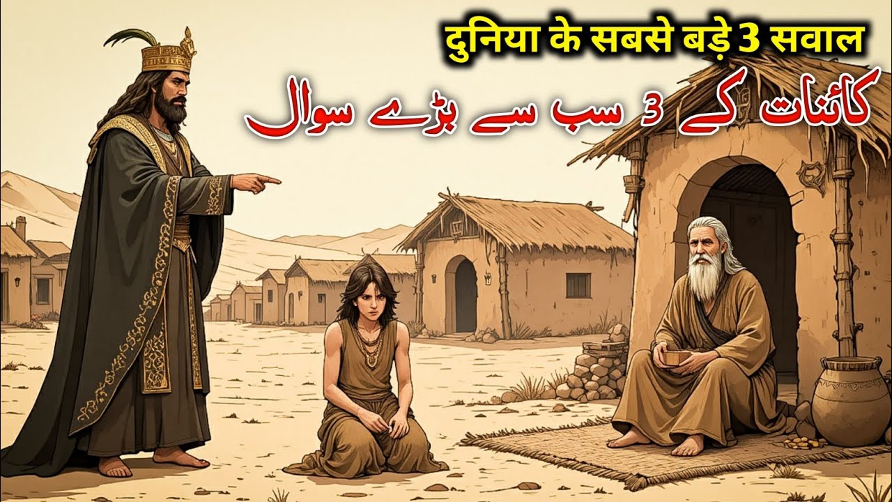 Duniya Ke Sabse Bade 3 Sawal Ka Jawab Ek Gareeb Ladkay Ne Diya #emotionalislamicstory