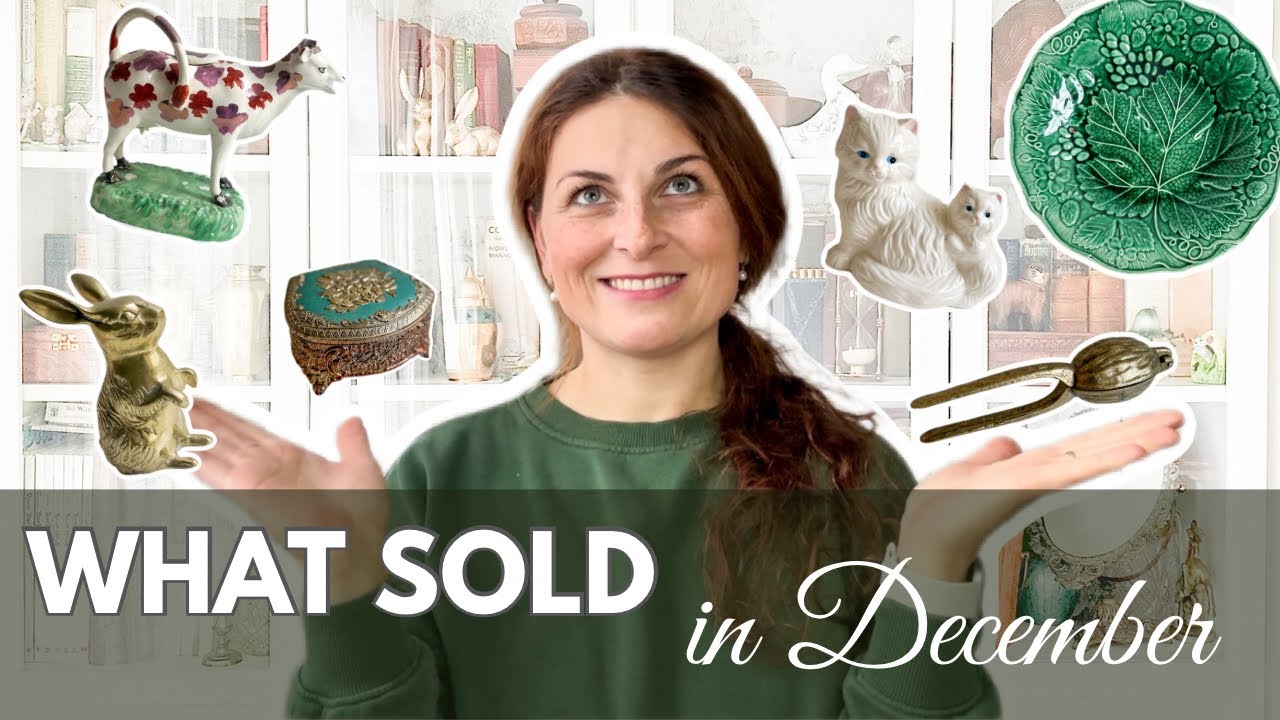 I didn’t expect THESE December sales | Vintage home decor reseller