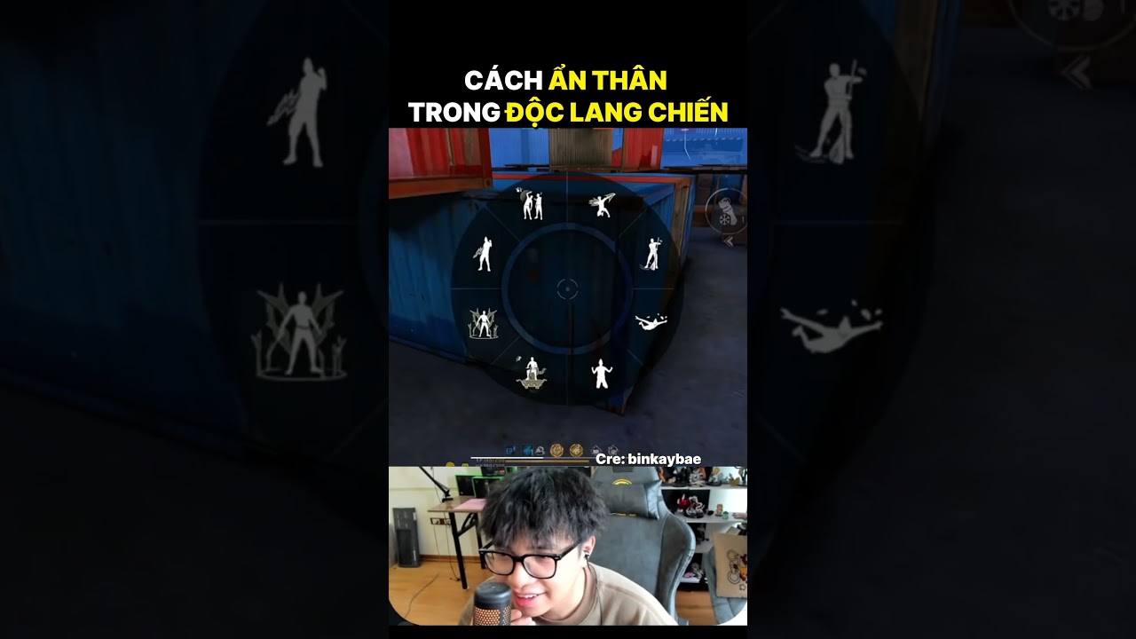 C&aacute;ch Ẩn Th&acirc;n Trong Độc Lang Chiến Free Fire #shorts