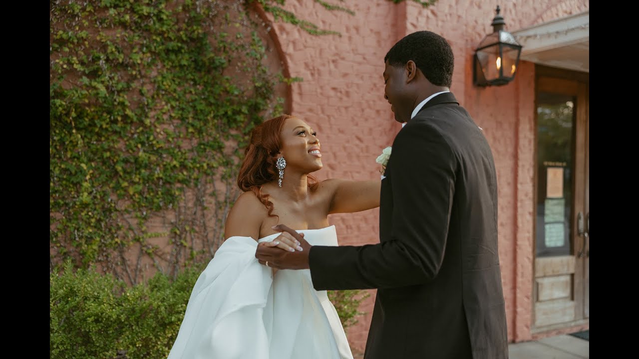 Nyah and Noah // Downtown Hattiesburg, MS Wedding