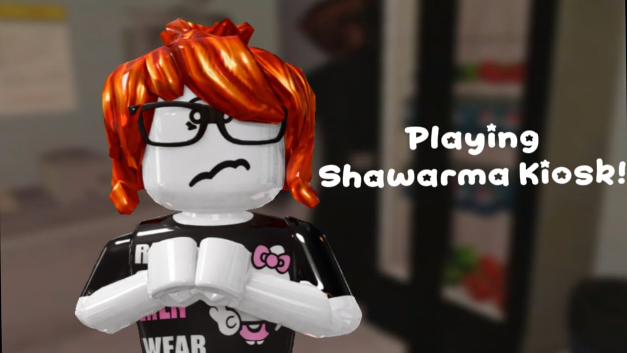 Playing shawarma kiosk! 