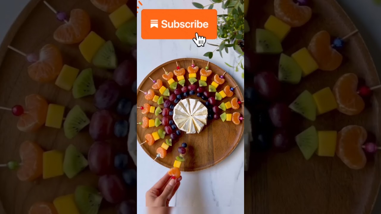 Fruit Skewers for party / Fruit sticks #short #ytshort