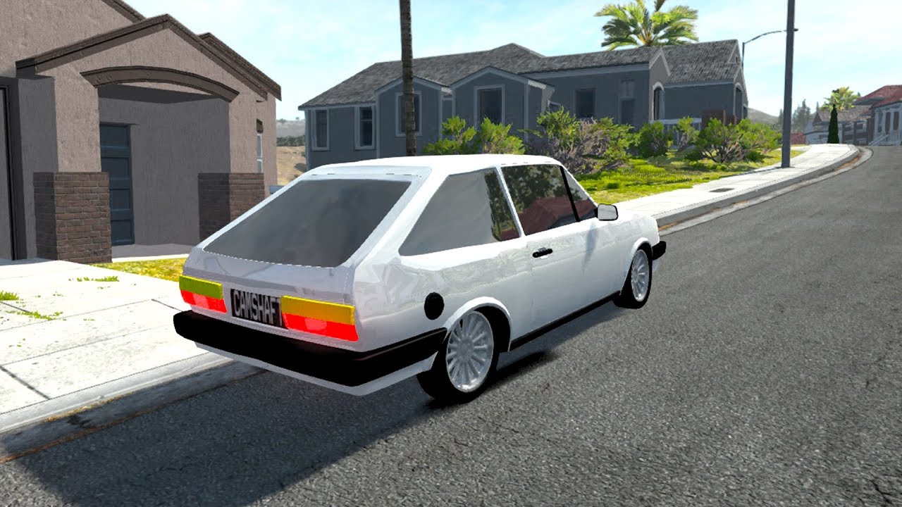 Construi um Gol Quadrado AP 2.0 e testei no BeamNG.Drive! #2