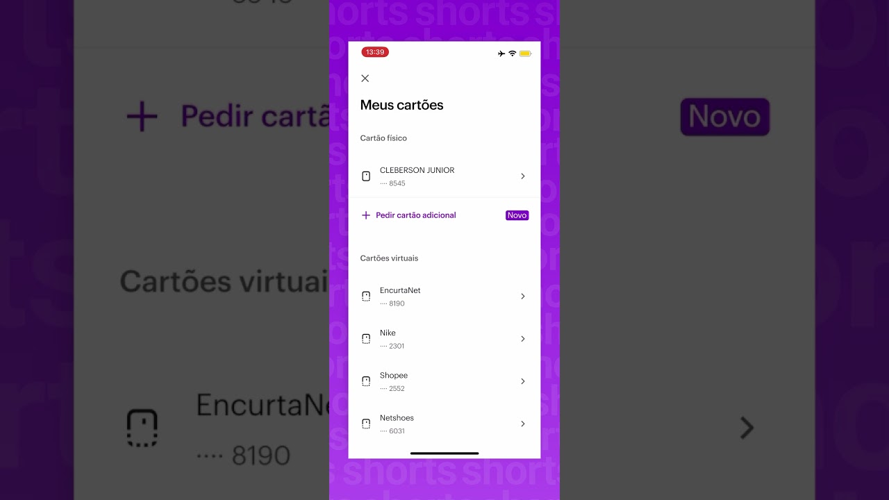 ONDE POSSO USAR O CART&Atilde;O VIRTUAL NUBANK? #Nubank