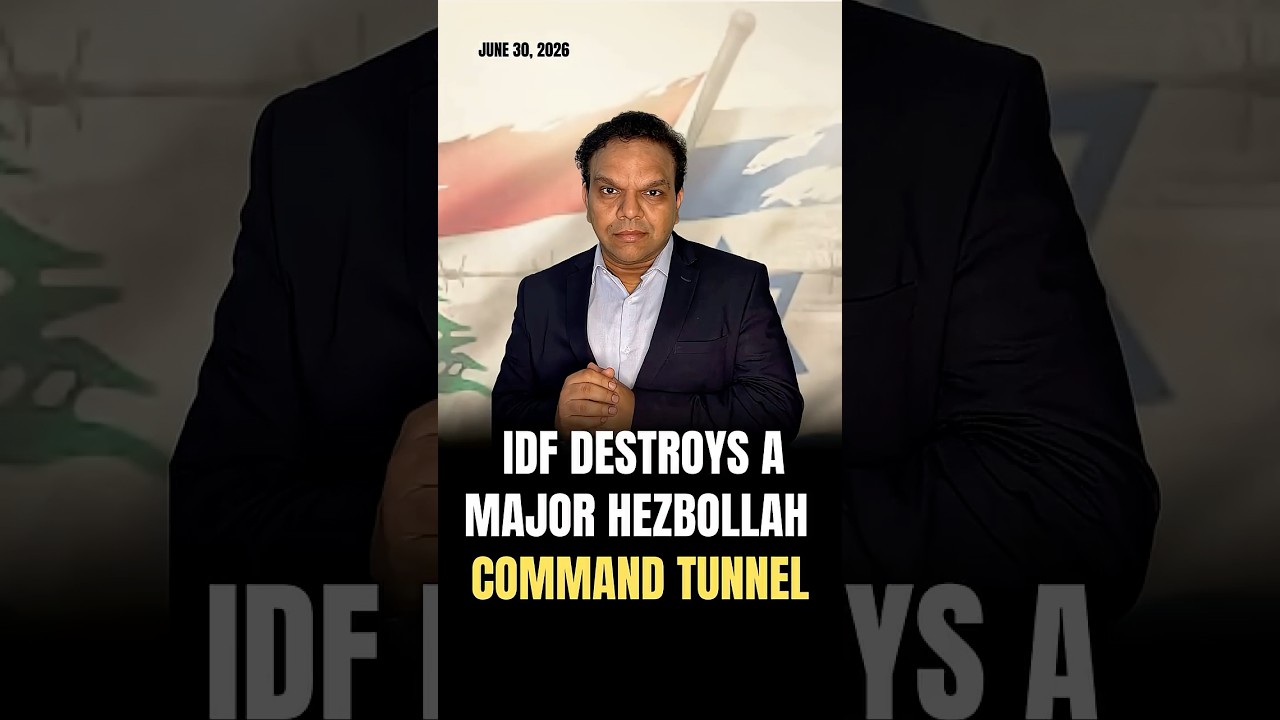 Israel Destroys Hezbollah's Tunnel #iran #iranisraelwar #iranwar #netanyahu #trump #lebanon #peace