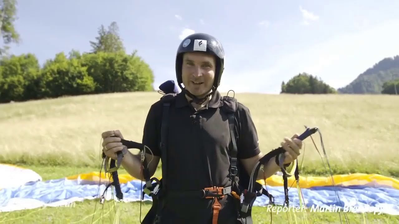 Frei wie ein Vogel - Gleitschirmfliegen Reportage- ARD Live nach Neun