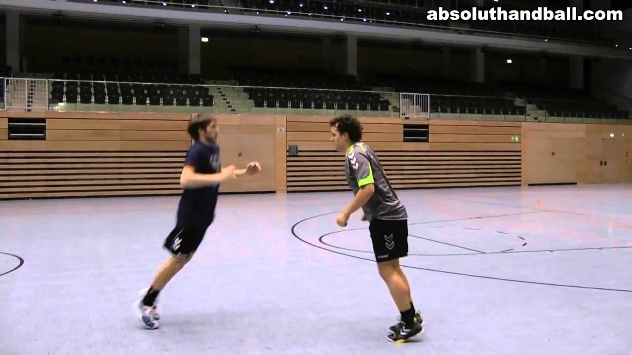Handball 1 1 training تدريبات الدفاع 1ضد 1 في كرة اليد
