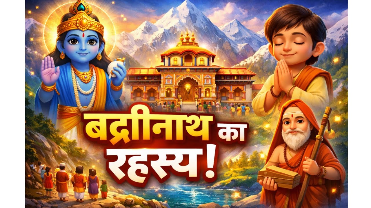 बद्रीनाथ धाम का रहस्य | भगवान विष्णु का दिव्य धाम 