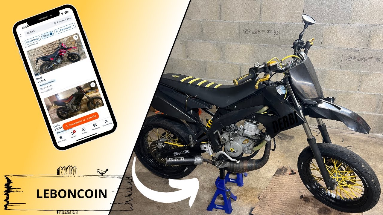 J'ACHÈTE LA DERBI LA MOINS CHÈRE SUR LEBONCOIN !
