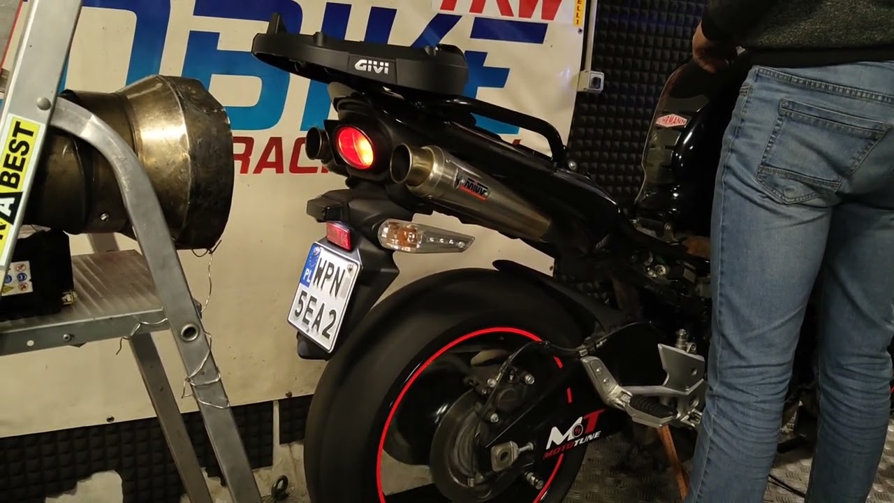 SpeedBike - Przemek Badowski - Hamownia GSR 600 2011 / Ecu Reflash + Pops bangs + Popcorn