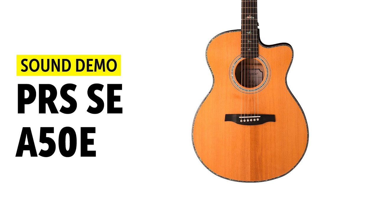 PRS SE A50E - Sound Demo (no talking)